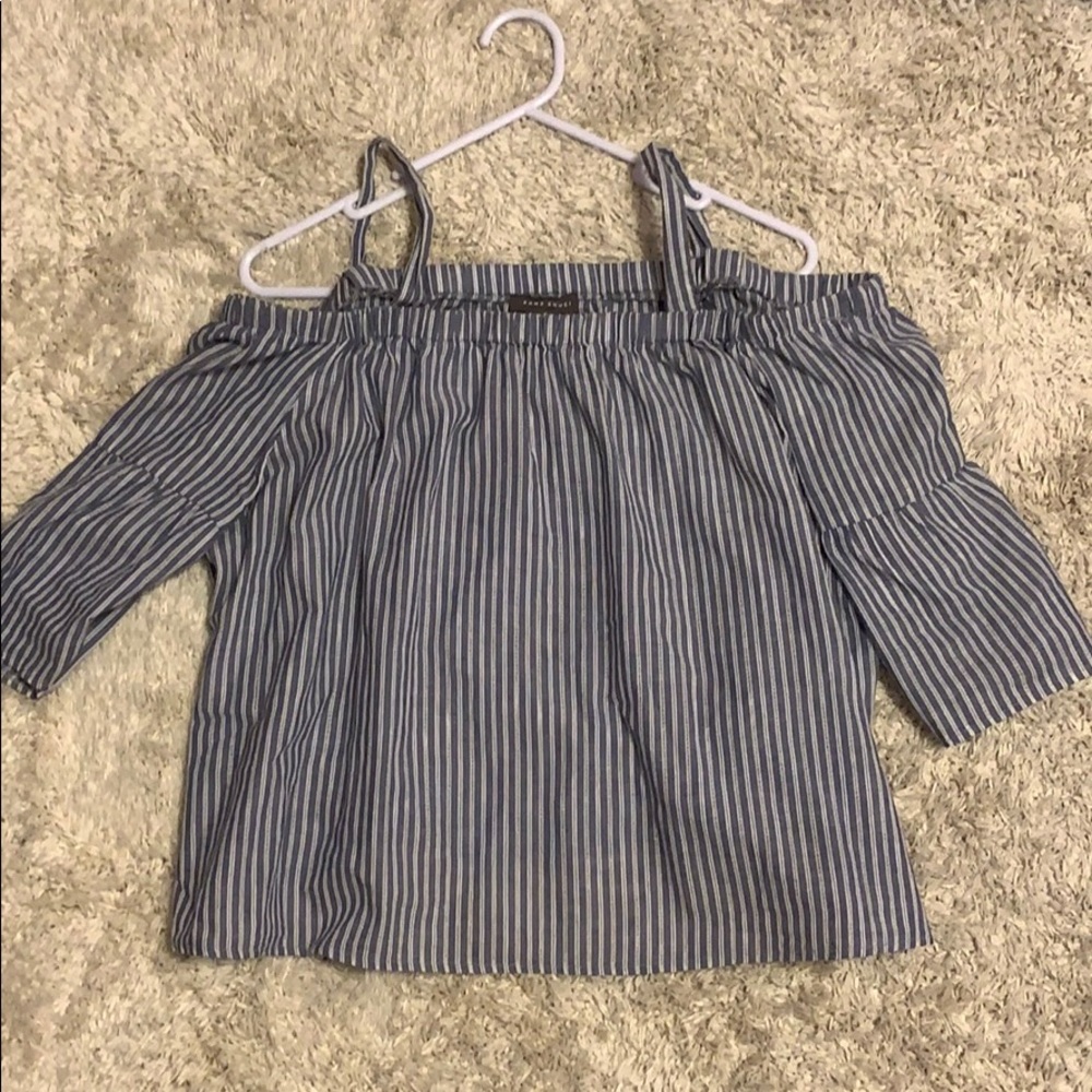 Off the shoulder barely used top